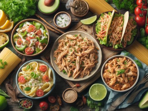 Meals Featuring Shredded Chicken
