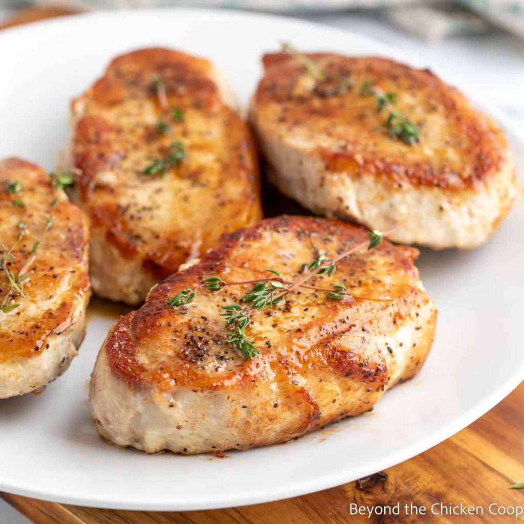 Pan-Seared-Pork-Chops