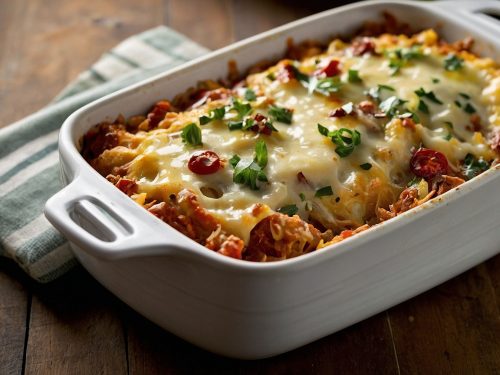 Creamy Chicken Cordon Bleu Casserole