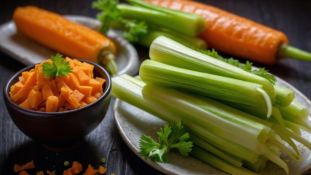 Crunchy Celery and Carrot Creations