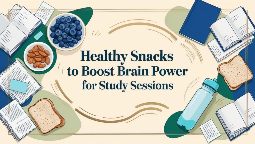 Healthy Snacks to Boost Brain Power for Study Sessions