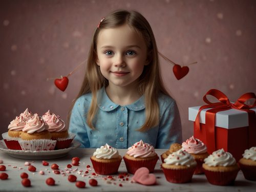 Sweet Surprises for Children on Valentine's Day