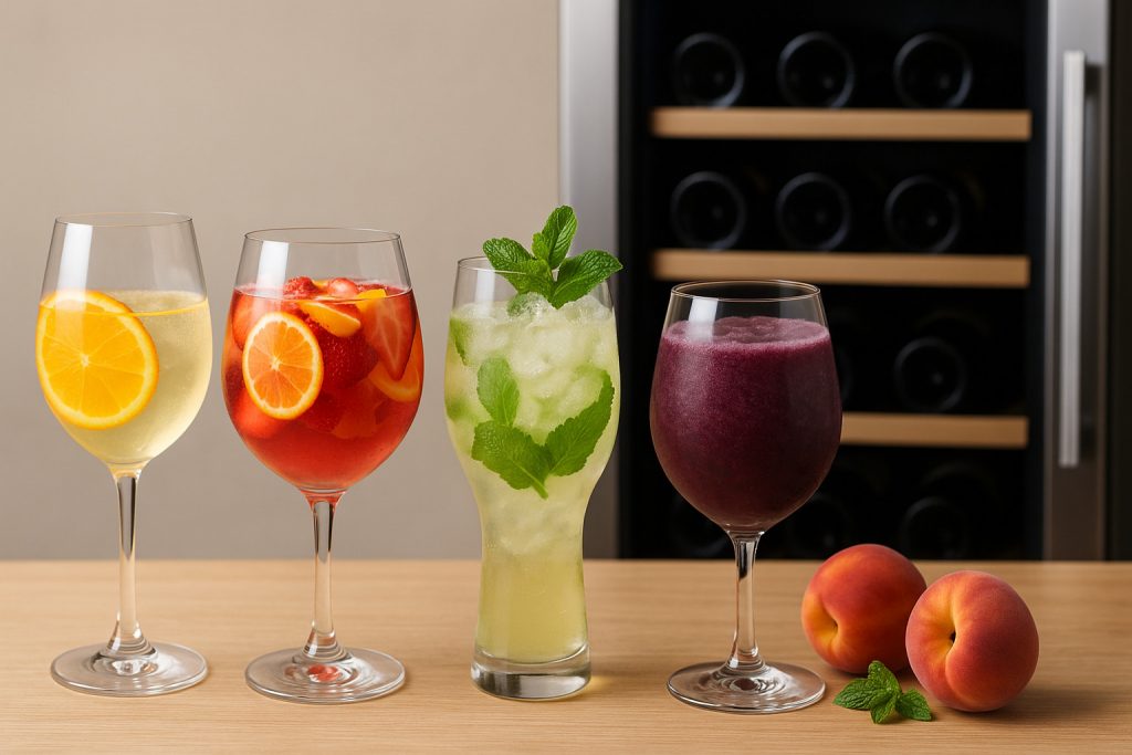 Top 5 Wine Cocktails for Summer and How to Store Them Right
