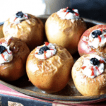 baked stuffed apple eyeballs recipe