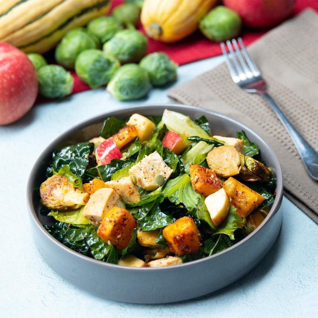 Fall Apple and Delicata Squash Salad Recipe