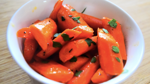 Honey Butter Glazed Carrots Recipe