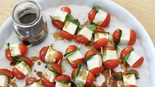 tofu caprese bites recipe