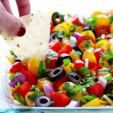 creamy seven layer dip recipe