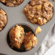 apple oatmeal muffins recipe