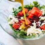 arugula & watermelon salad recipe