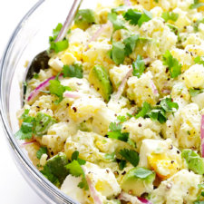 avocado potato salad recipe