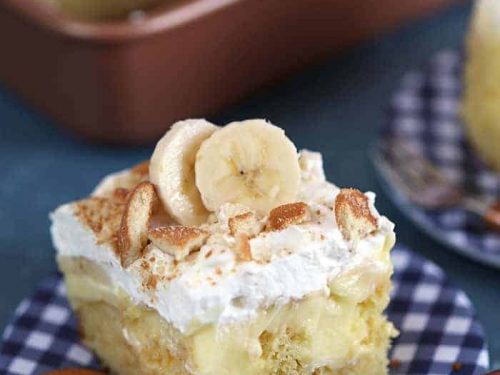banana pudding poke cake recipe