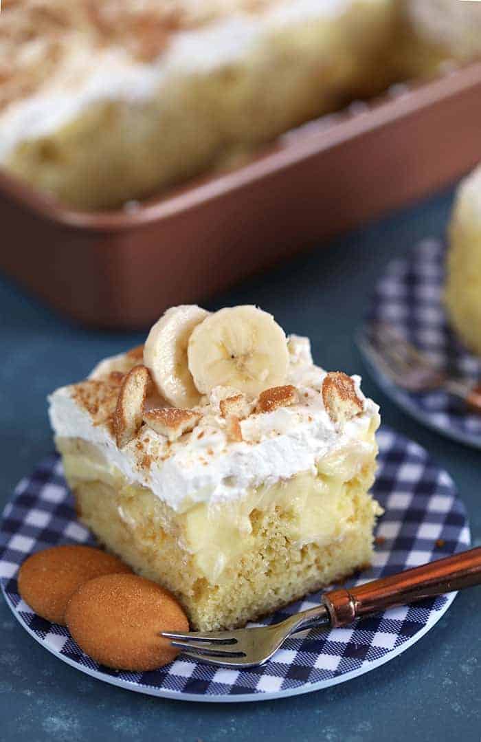 Perfectly Easy Vanilla Pudding Cake - Margin Making Mom®