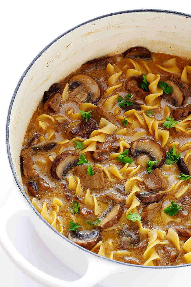 beef stroganoff soup recipe