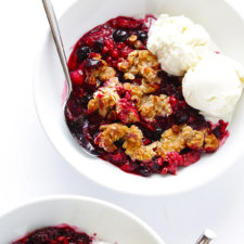 berry almond crisp recipe