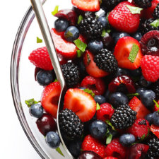 berry fruit salad recipe