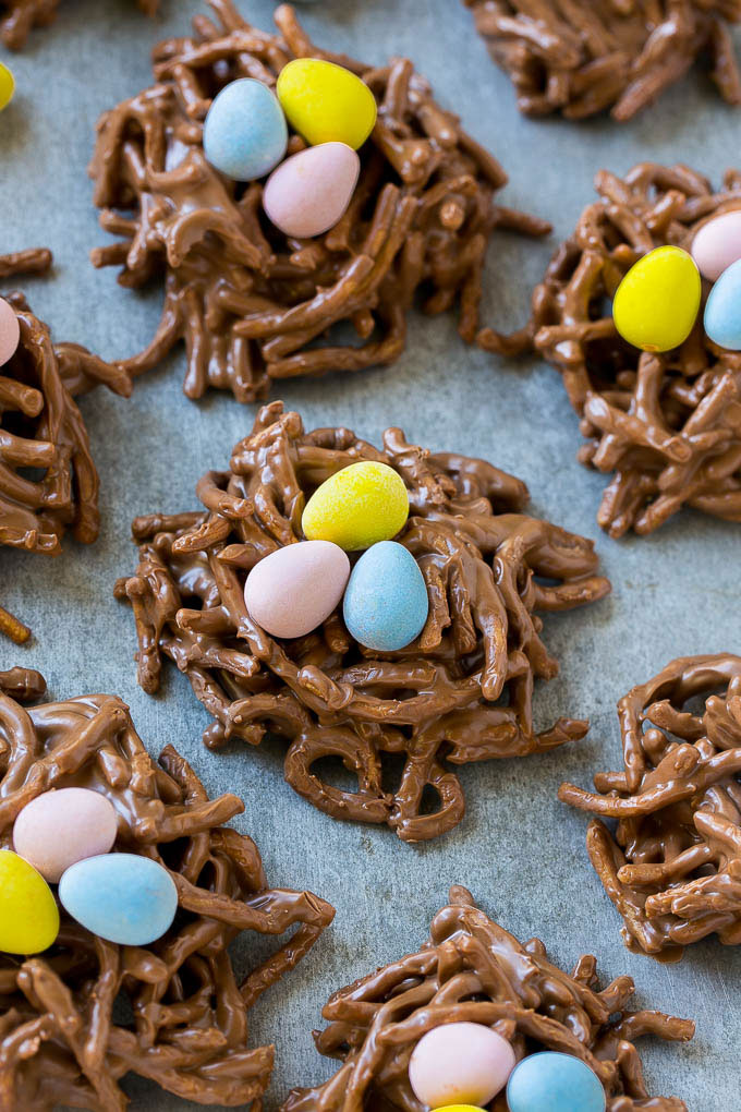 birds nest cookies recipe