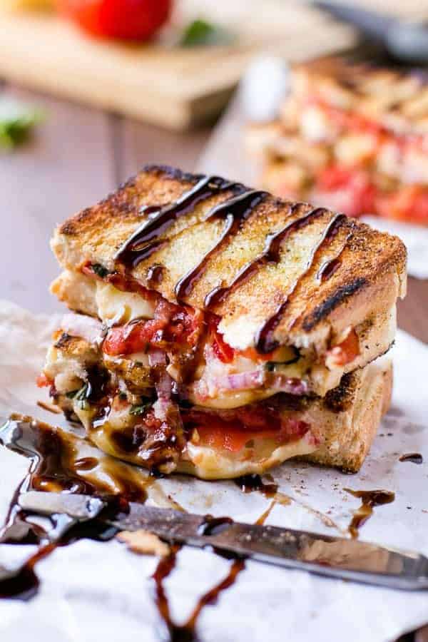 caprese grilled cheese recipe