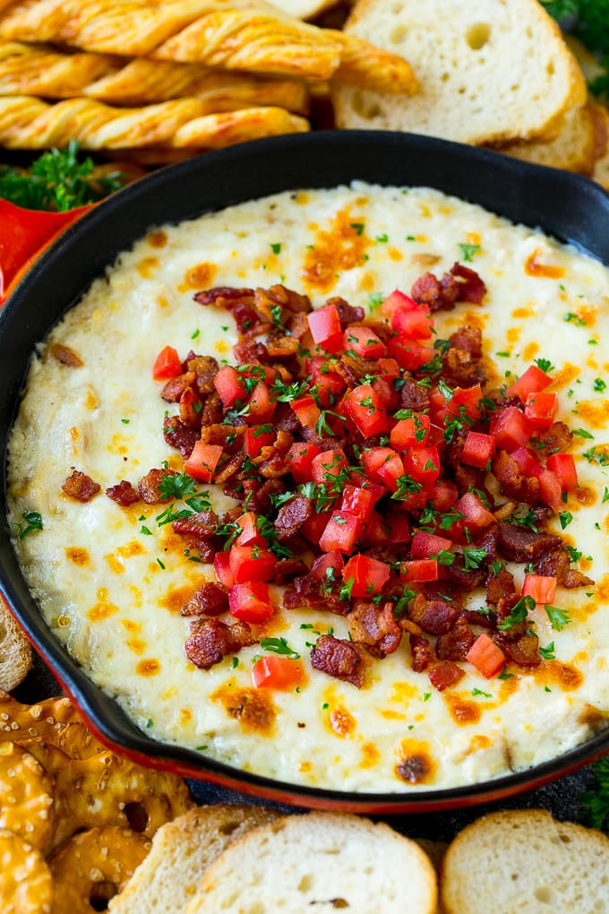 chicken alfredo dip recipe