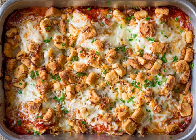 chicken parmesan casserole recipe