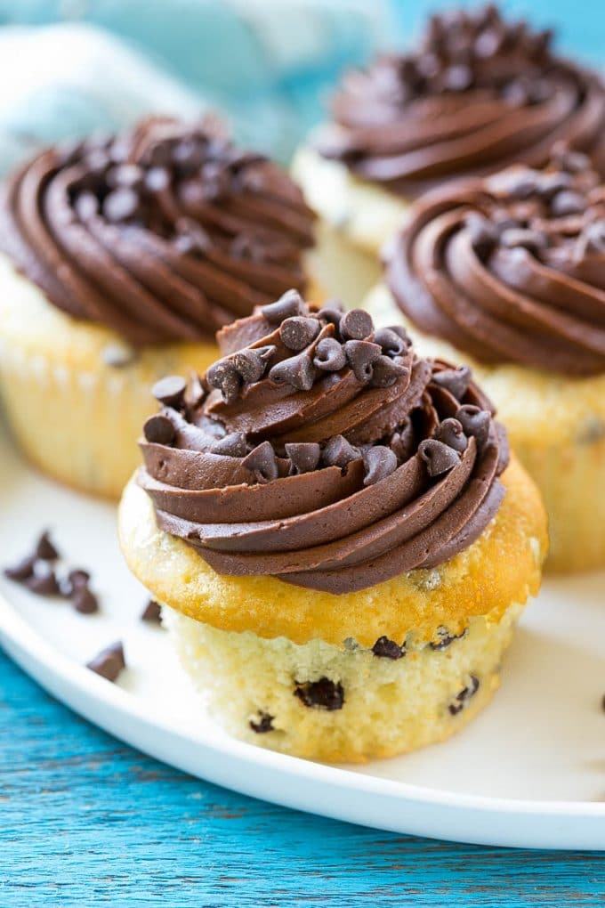 chocolate chip cupcakes recipe