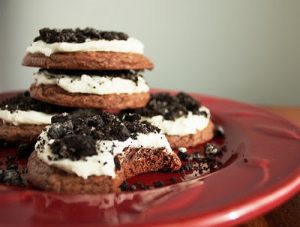 chocolate cookies and cream cookies recipe