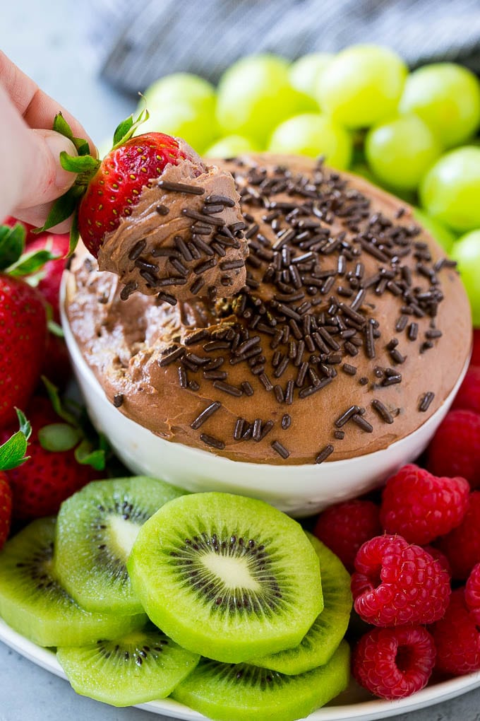 chocolate fruit dip recipe