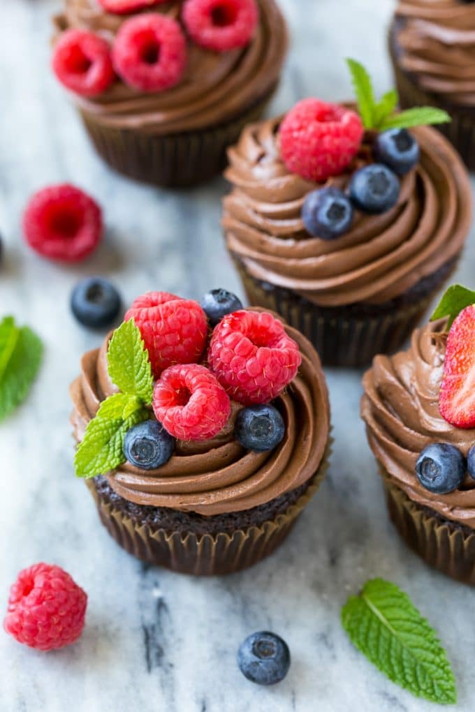 chocolate hazelnut cupcakes recipe