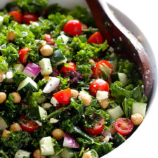 chopped kale greek salad recipe