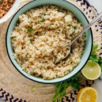 cilantro lime brown rice recipe