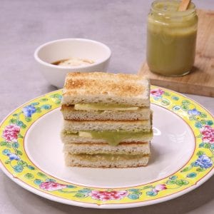 Pandan steamed rice recipe