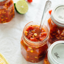 corn & cherry tomato salsa recipe