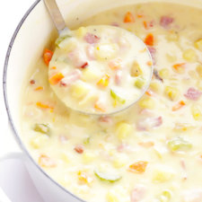 creamy ham and potato soup recipe