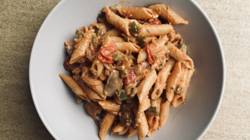 creamy sausage penne pasta recipe