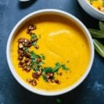 creamy thai carrot sweet potato soup recipe