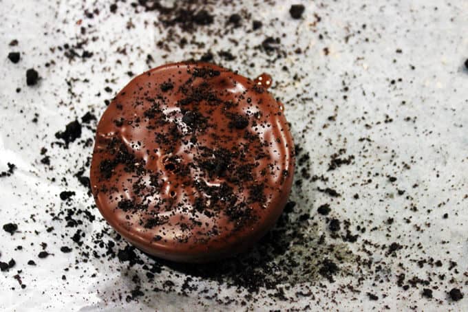 dark chocolate magic shell ice cream bar recipe