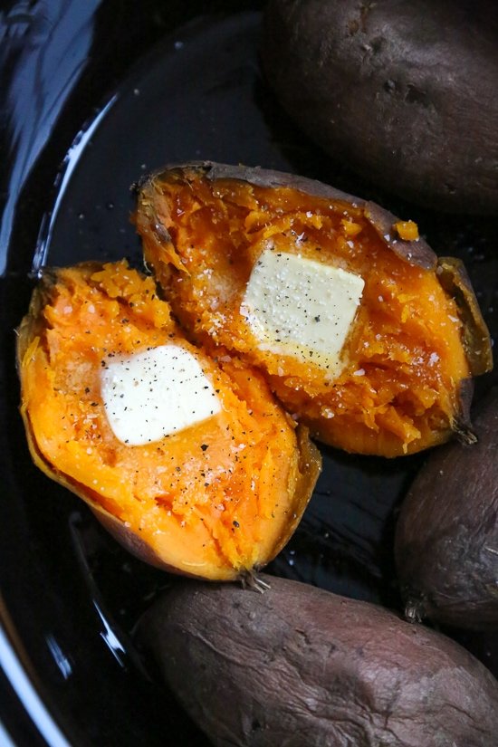 easiest slow cooker sweet potatoes recipe