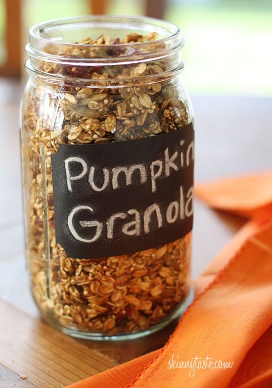 easy pumpkin spice granola recipe