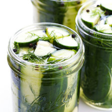 easy refrigerator pickles recipe