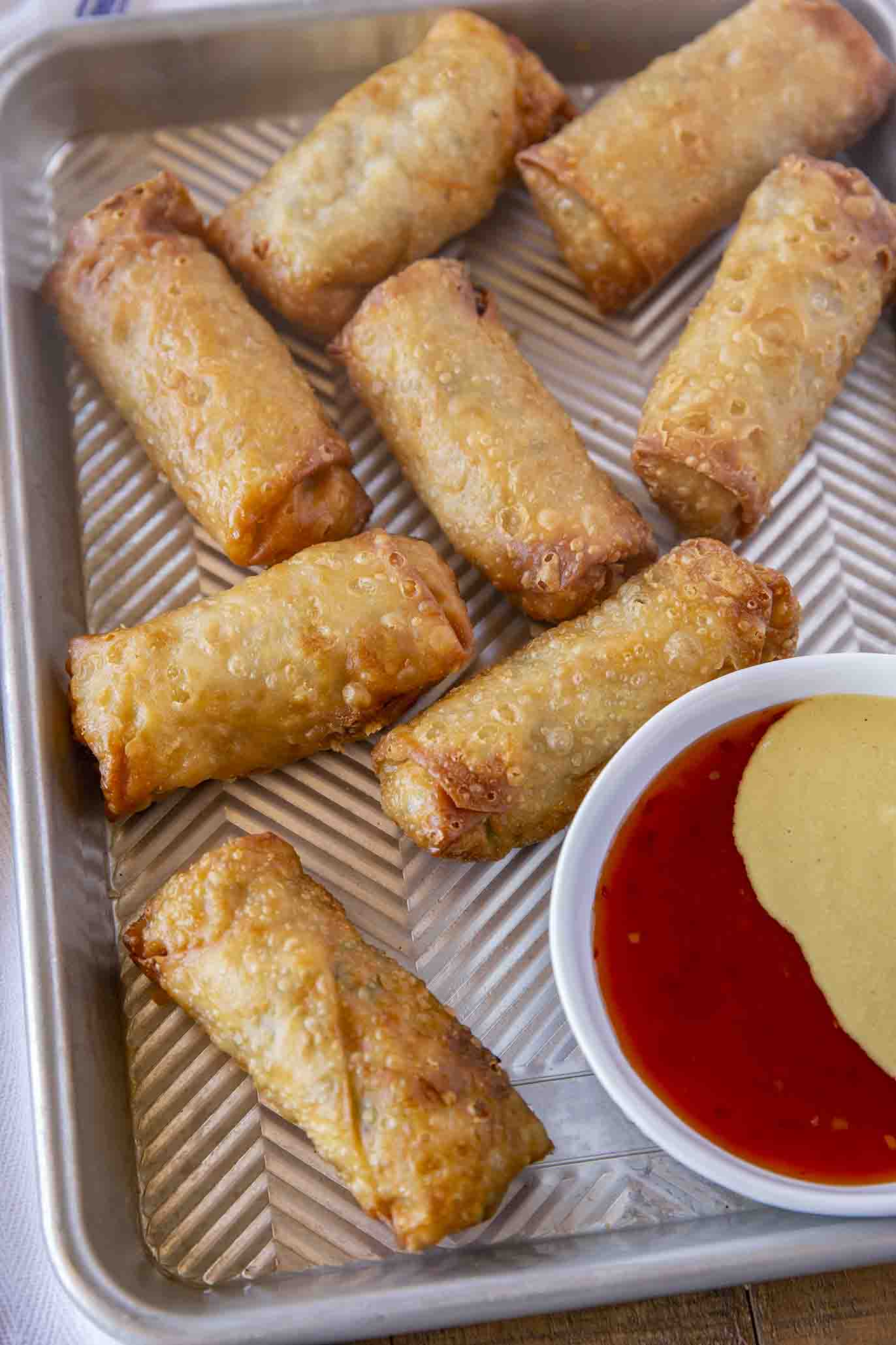 Easy Egg Rolls Recipe Recipes Net   Egg Rolls Recipe 