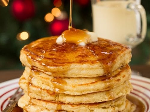 eggnog pancakes recipe