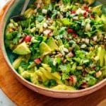 fresh herbed avocado salad recipe