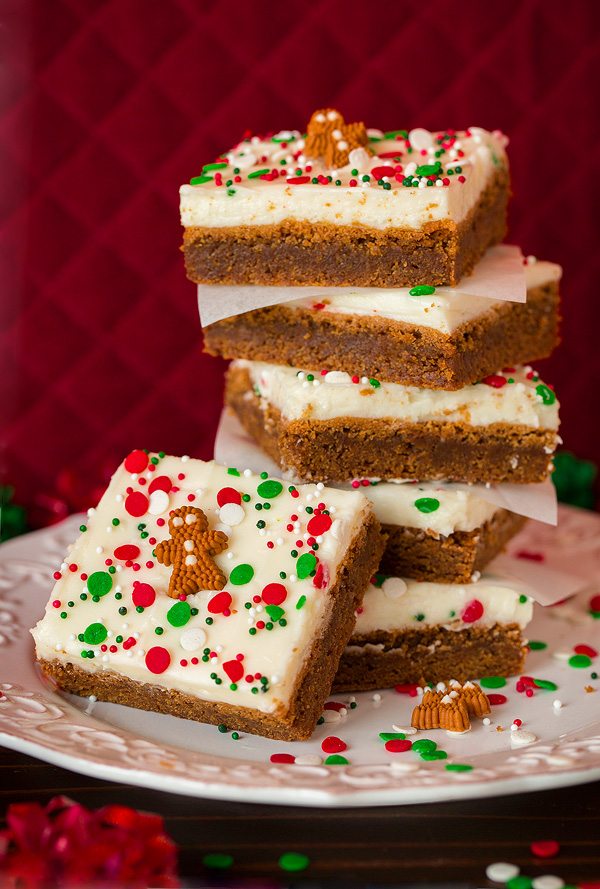 gingerbread bars with cream cheese frosting recipe