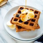 gluten-free banana oat waffles recipe