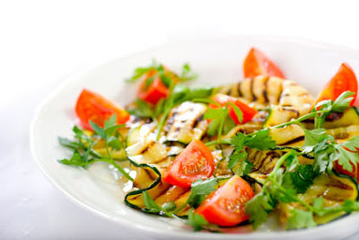 grilled zucchini and tomato salad recipe