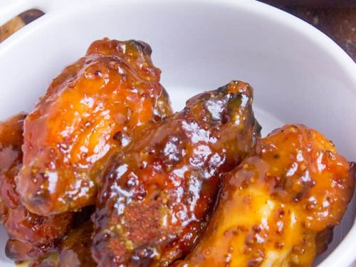 honey mustard bbq chicken wings recipe