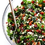 kale salad with bacon and blue cheese recipe