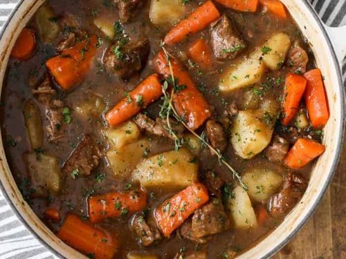 lamb stew recipe