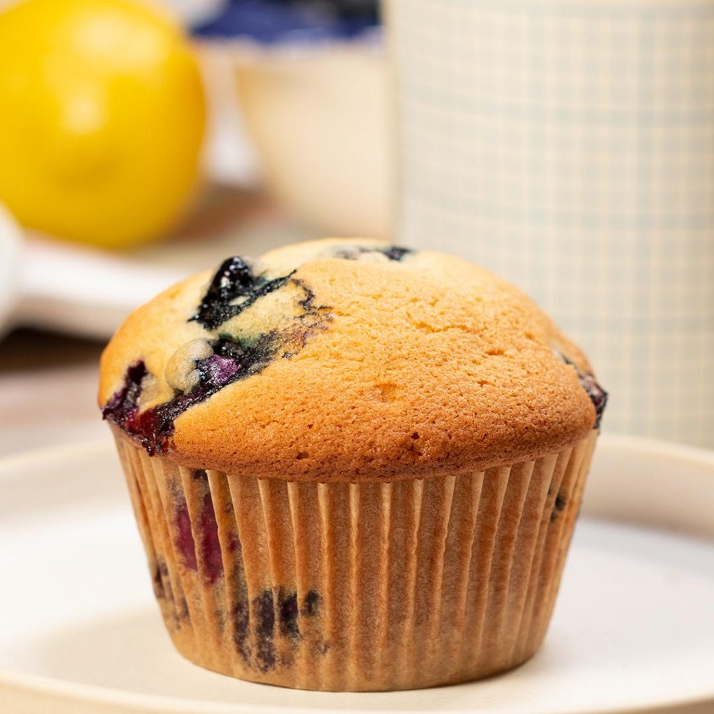lemon-berry muffins recipe