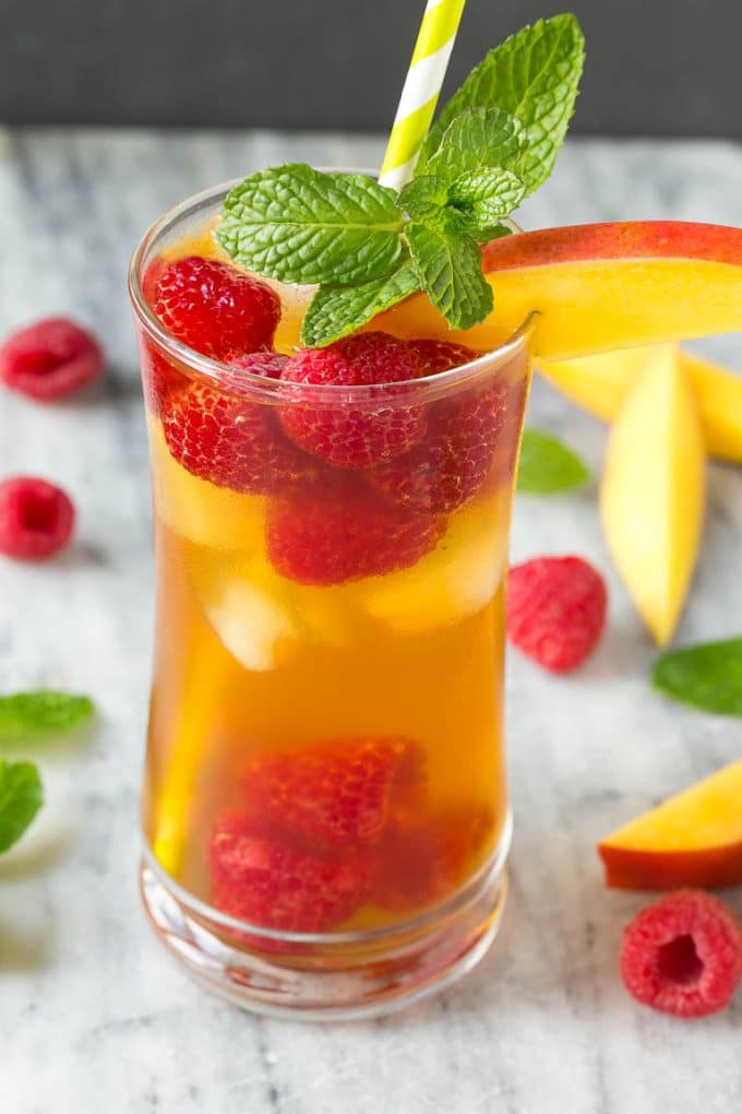 Mango iced online tea